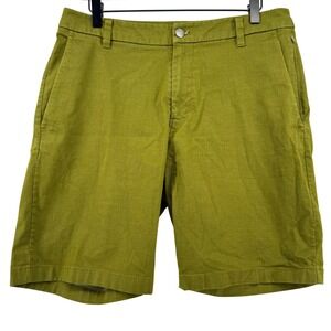 Lululemon Commission Classic-Fit Short 9" Juniper Green Men 33 Oxford Chino
